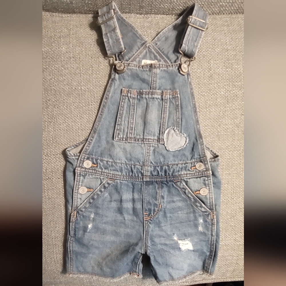 Girls Denim Shortall(3)***